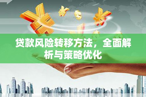 德州贷款风险转移方法，全面解析与策略优化