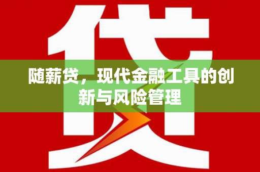 德州随薪贷，现代金融工具的创新与风险管理