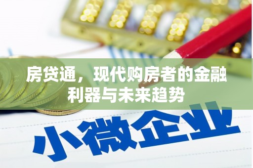 德州房贷通，现代购房者的金融利器与未来趋势