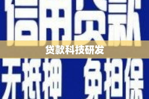 德州贷款科技研发
