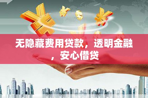 德州无隐藏费用贷款，透明金融，安心借贷