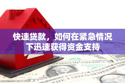 德州快速贷款，如何在紧急情况下迅速获得资金支持