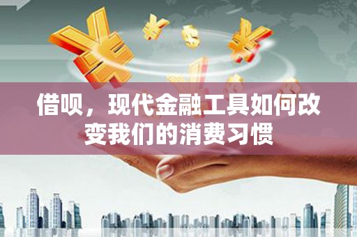 德州借呗，现代金融工具如何改变我们的消费习惯