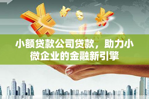 德州小额贷款公司贷款，助力小微企业的金融新引擎