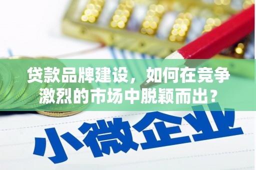 德州贷款品牌建设，如何在竞争激烈的市场中脱颖而出？
