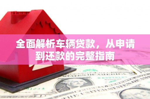 德州全面解析车辆贷款，从申请到还款的完整指南