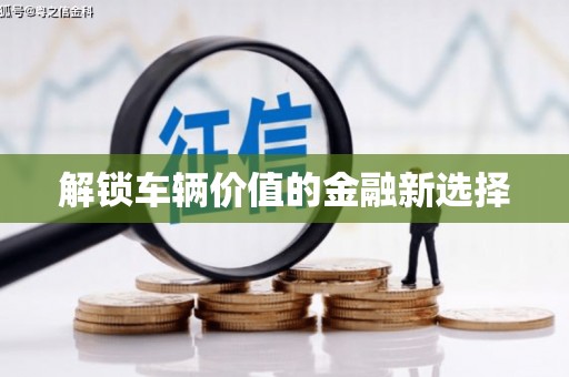 德州解锁车辆价值的金融新选择