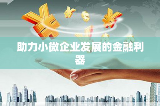 德州助力小微企业发展的金融利器